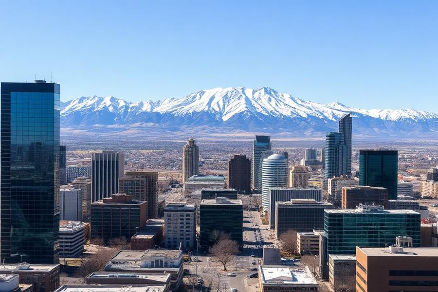 Salt Lake City, UT skyline